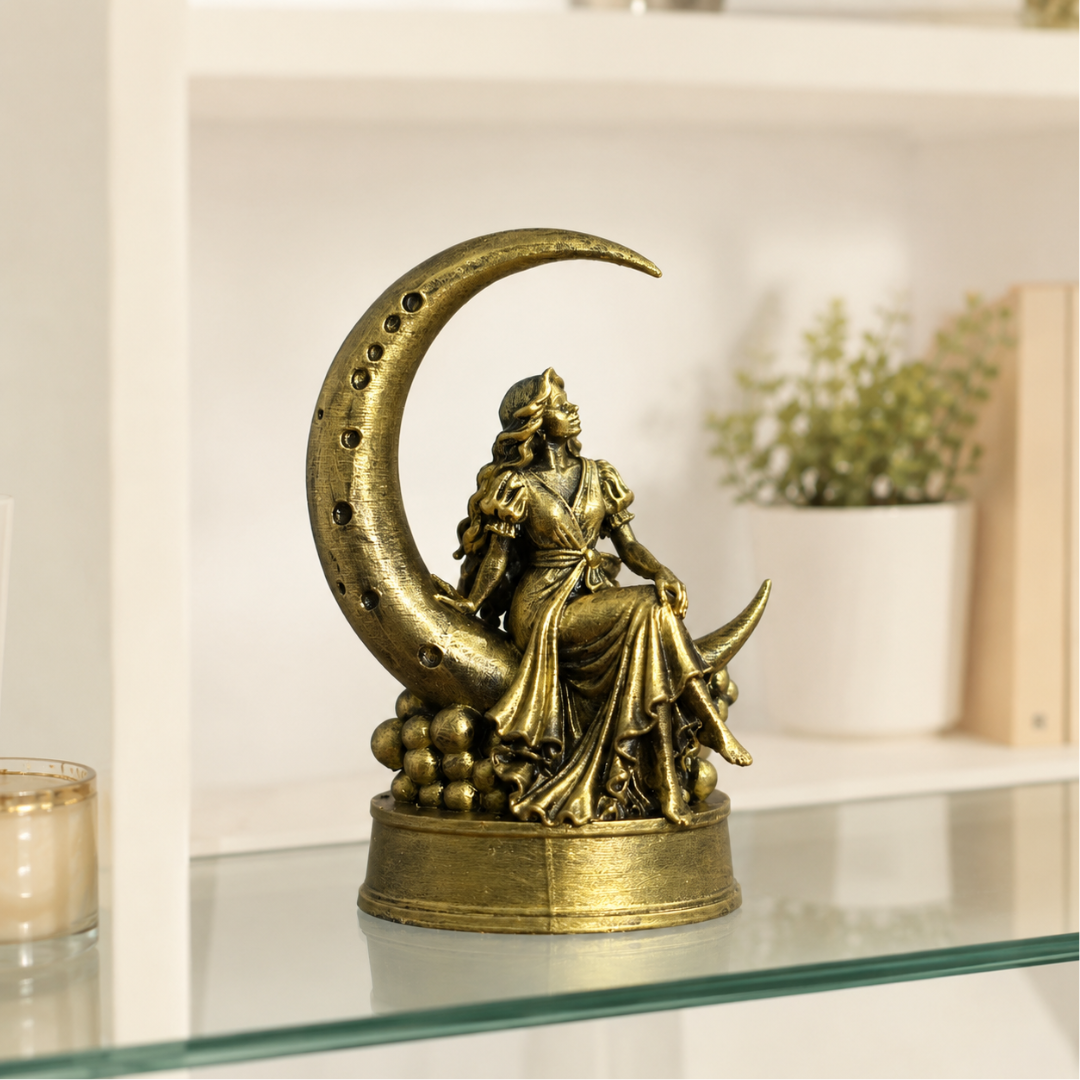 Luna Reverie – Premium Moon Goddess Sculpture
