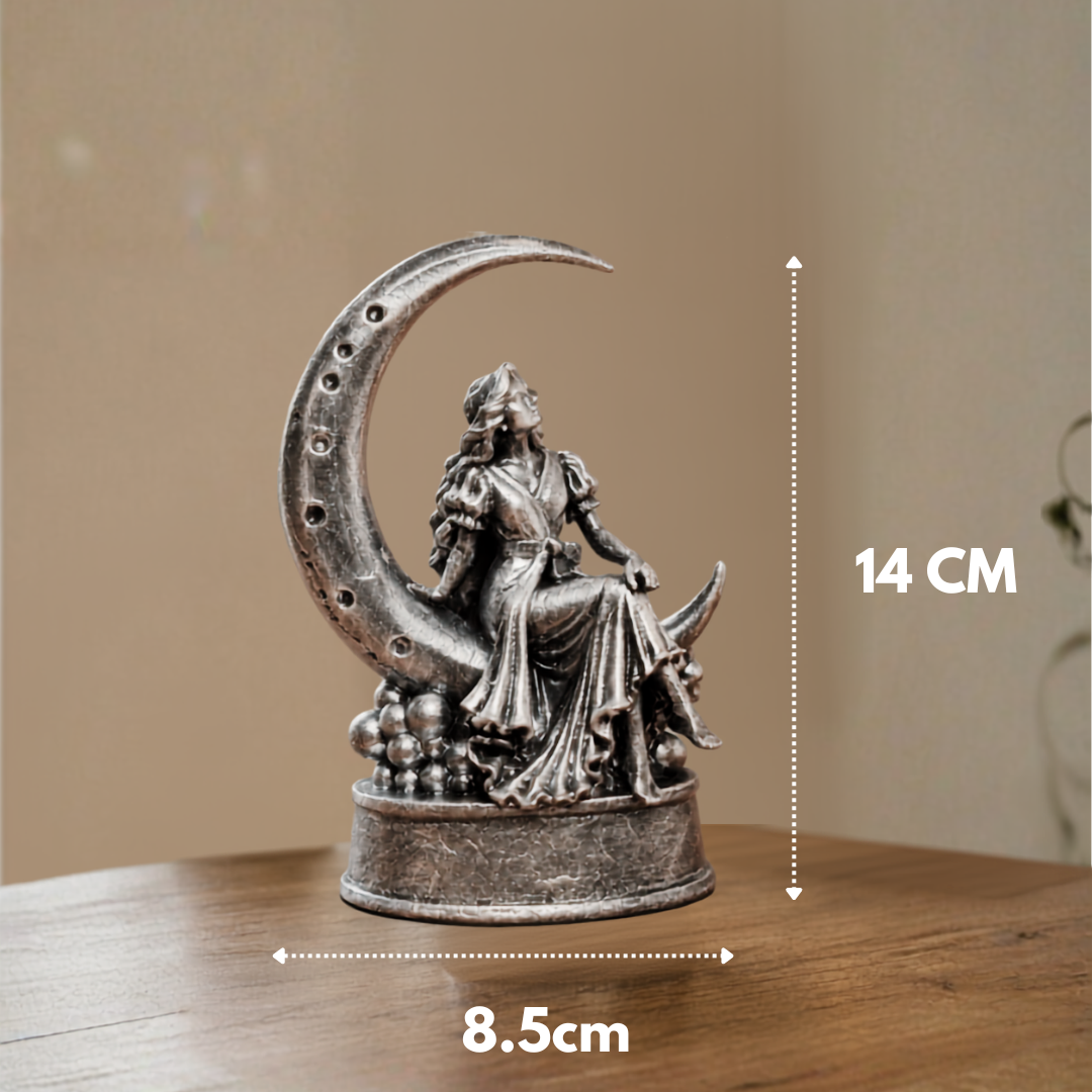 Luna Reverie – Premium Moon Goddess | Silver Edition