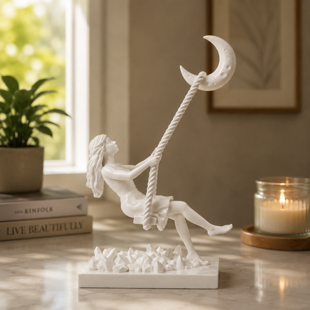 Moon Girl - A Sculpture for the Dreamers