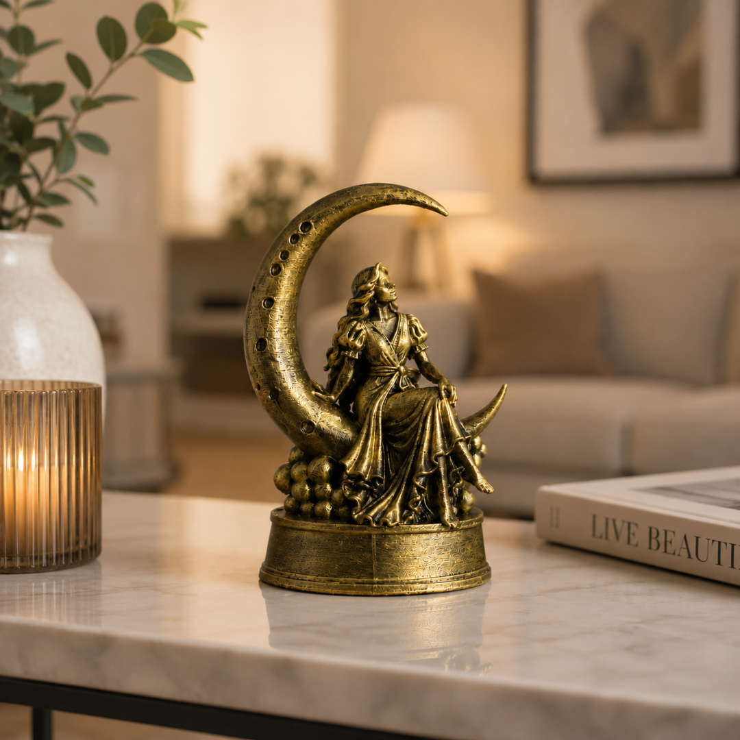 Luna Reverie – Premium Moon Goddess Sculpture