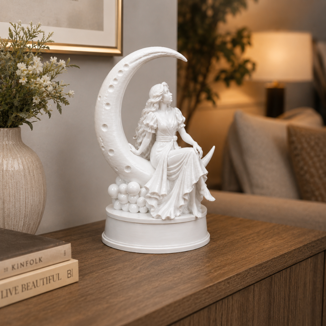 Luna Reverie – Premium Moon Goddess Sculpture