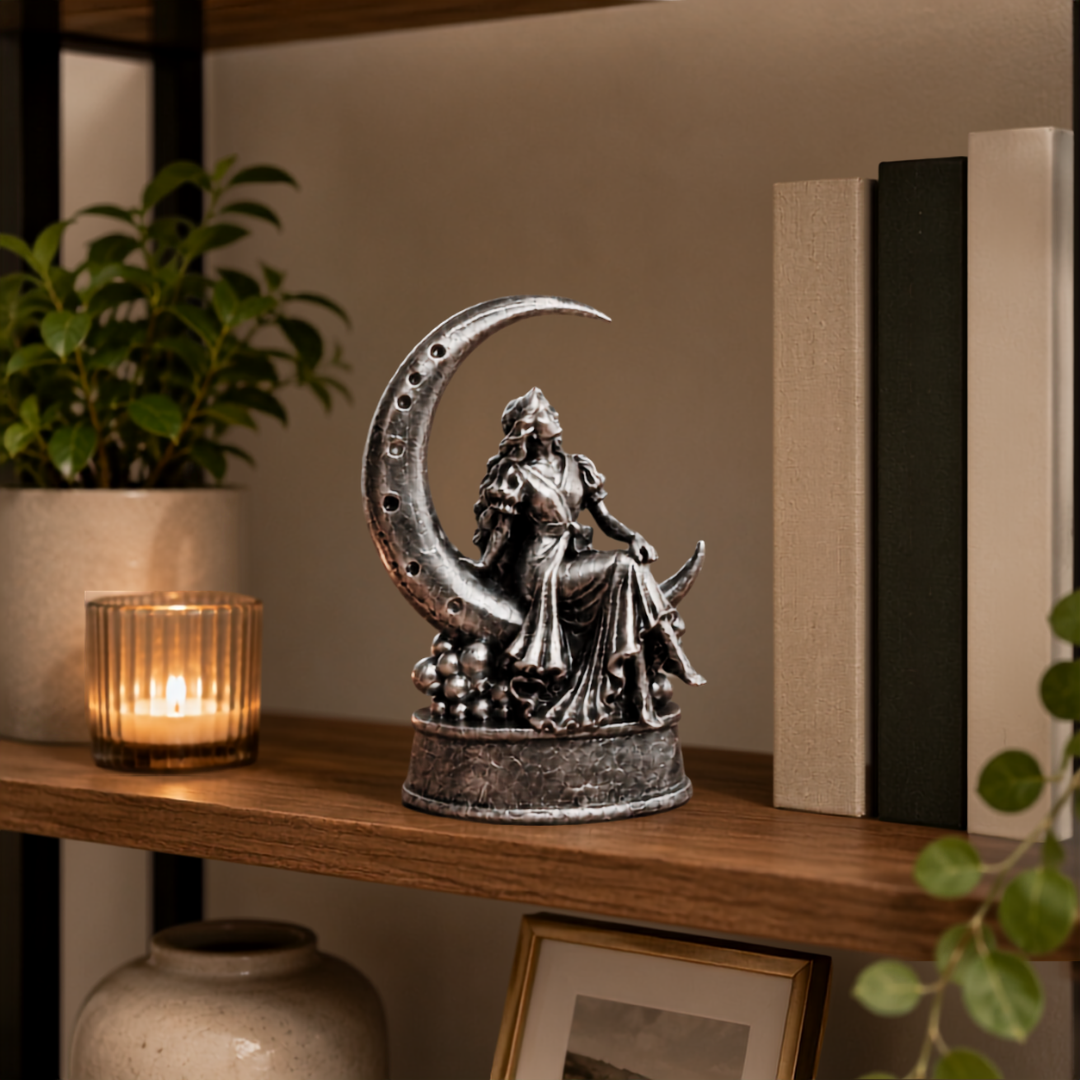 Luna Reverie – Premium Moon Goddess Sculpture