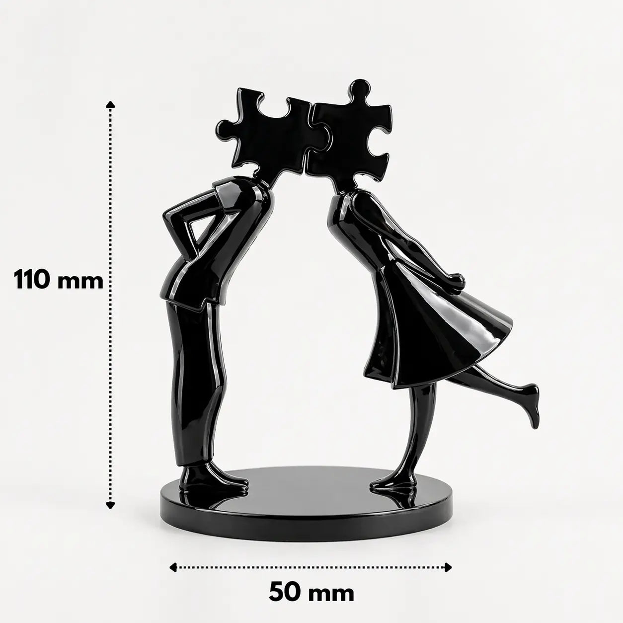 Perfect Fit – The Missing Piece Couple Sculpture