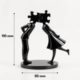 Perfect Fit – The Missing Piece Couple Sculpture